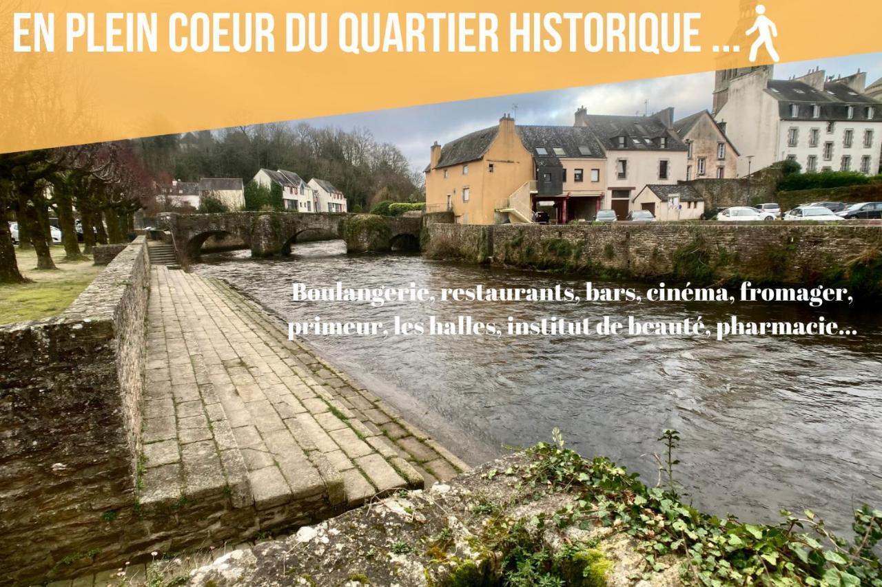 La Maison D'Alphonse, Charmante, Centre Historique 4-6Pers Quimperlé Exterior photo